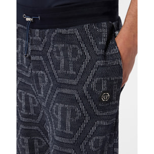 PHILIPP PLEIN Jacquard Shorts Monogram