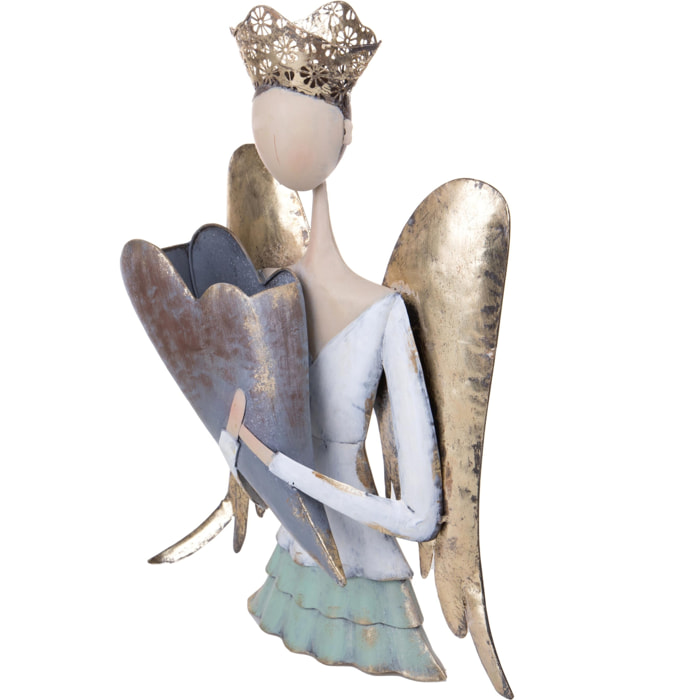 Busto Angelo H.50 Cm - Pezzi 1 - 35X50X15cm - Colore: Multicolore - Bianchi Dino -