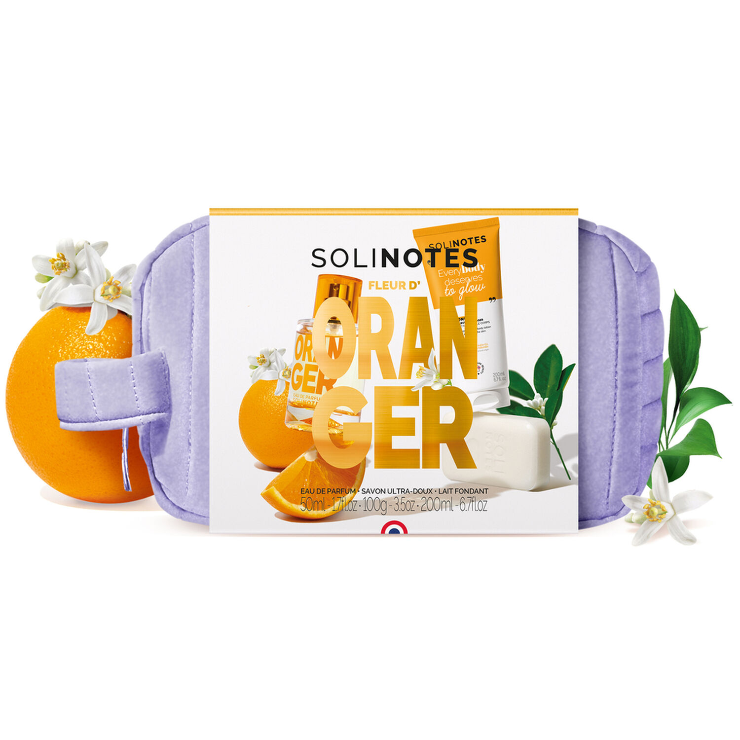 Fleur d'Oranger - Coffret Eau de Parfum 50 ml + 2 Produits