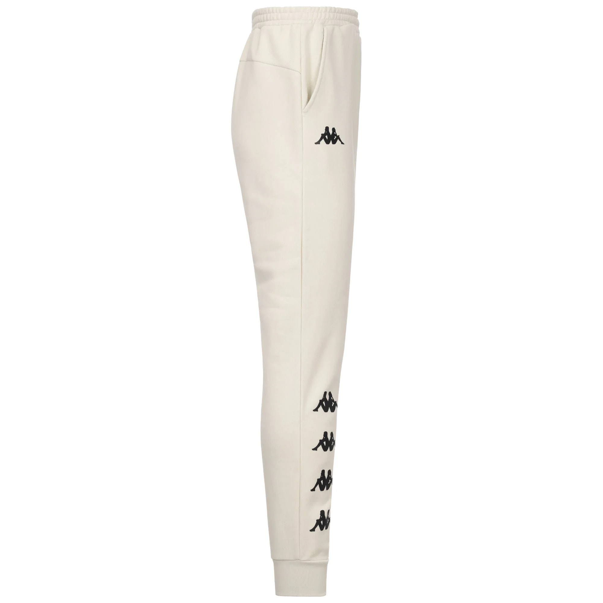 Pantaloni Kappa Uomo Gelci Bianco