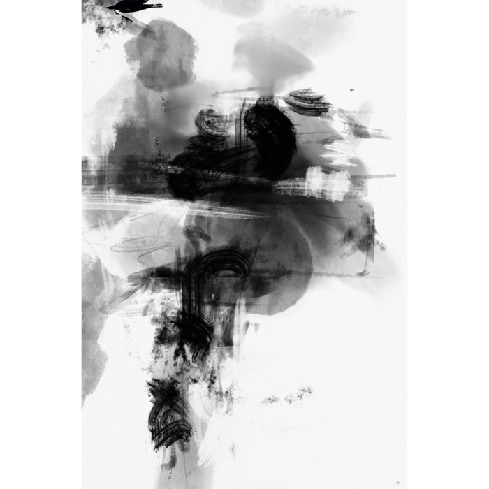 Tableau contemporain jeu sauvage Toile imprimée