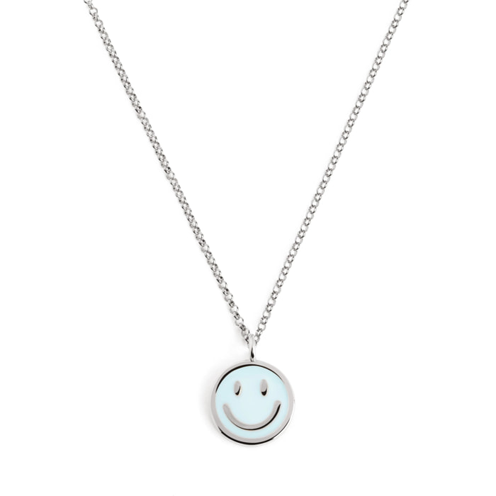 Collar Smiley Sky Enamel