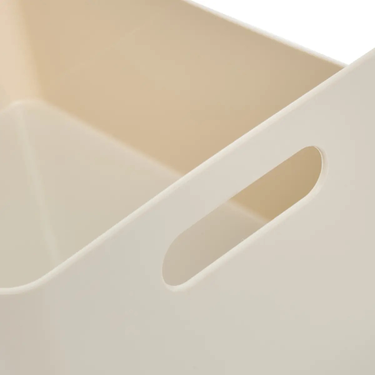 Organiseur Essentiels L25,4/25,5/26,3cm beige 3 pièces