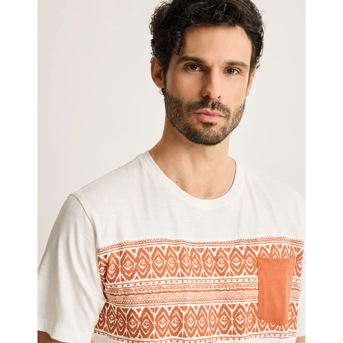 Camiseta Manga Corta Naranja - Navar