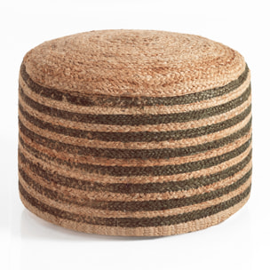 Tomasucci pouf jute KUALA Multicolore