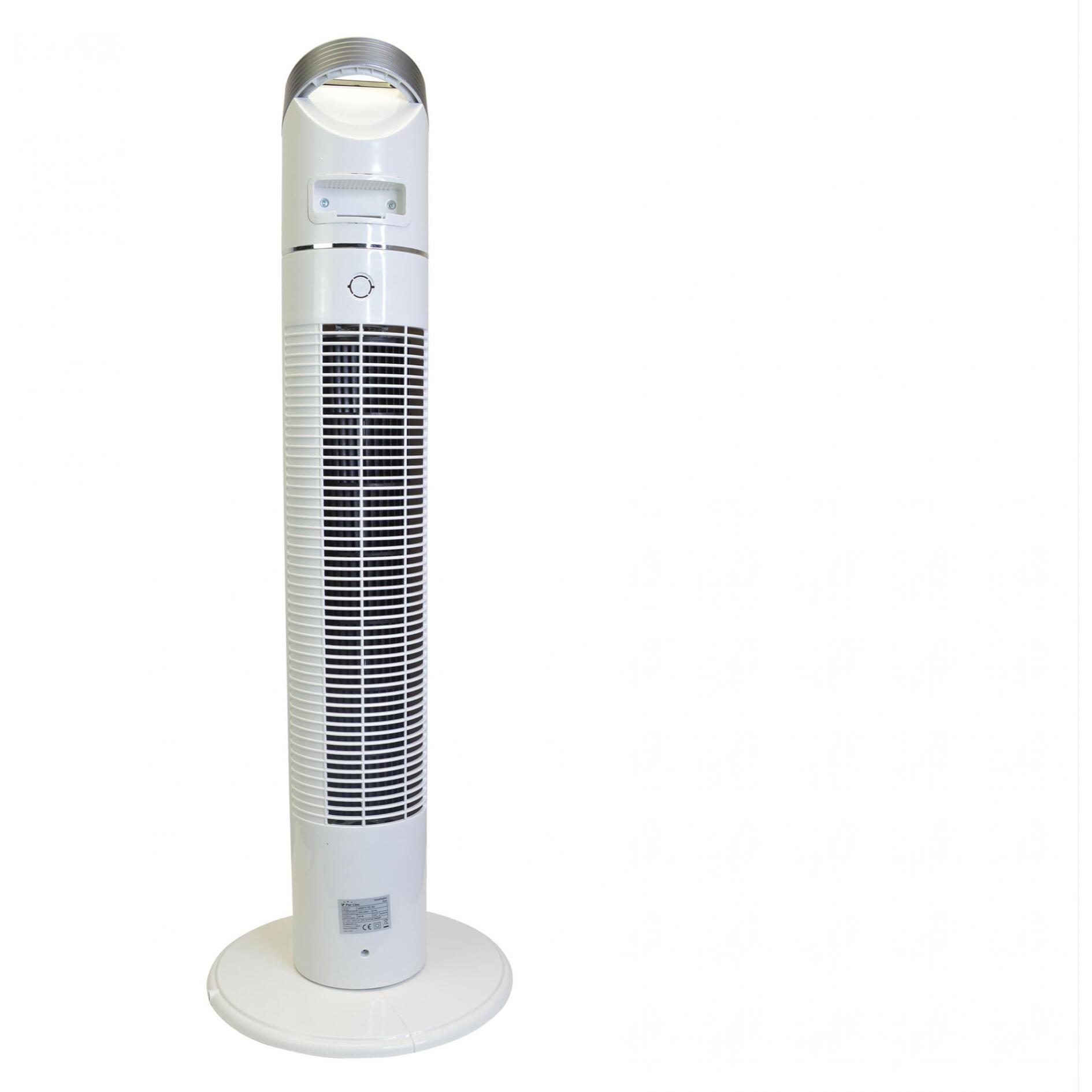 Ventilador de torre 40W con 3 velocidades y oscilación automática VENTY TO 40 PURLINE