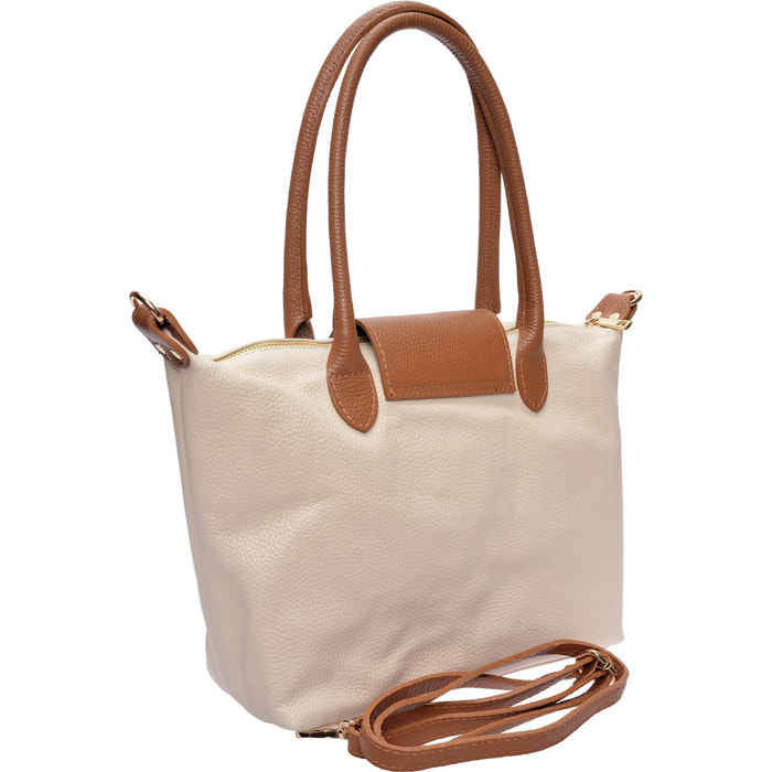 Borsa a tracolla Anna Luchini Beige