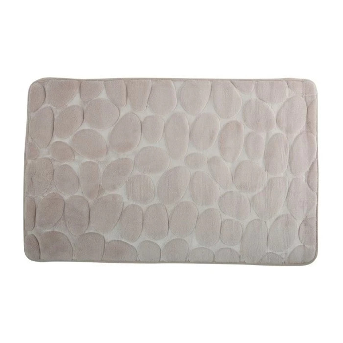 Tapis de bain Microfibre PEBBLE Beige MSV