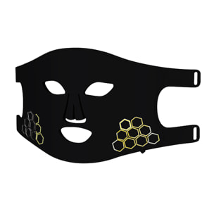 Maschera facciale per trattamento con luce LED con 4 modalità e infrarossi.