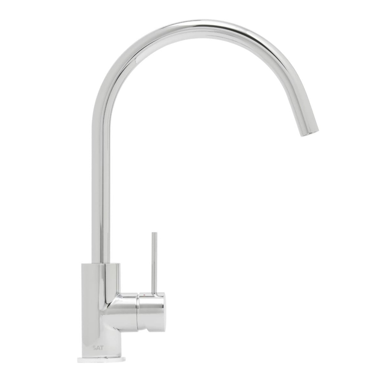 Aurum mitigeur de cuisine 36,3 cm à levier avec bras pivotant, chrome brillant (SATBAUR280CR)