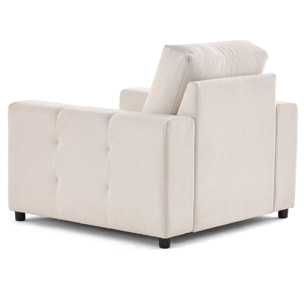 Crocus - fauteuil en tissu - Beige