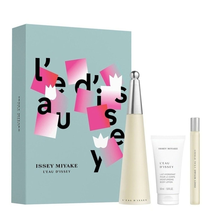 L’Eau d'Issey - Coffret Eau de Toilette 100ml + Vaporisateur 10ml + Lait Corps 50ml