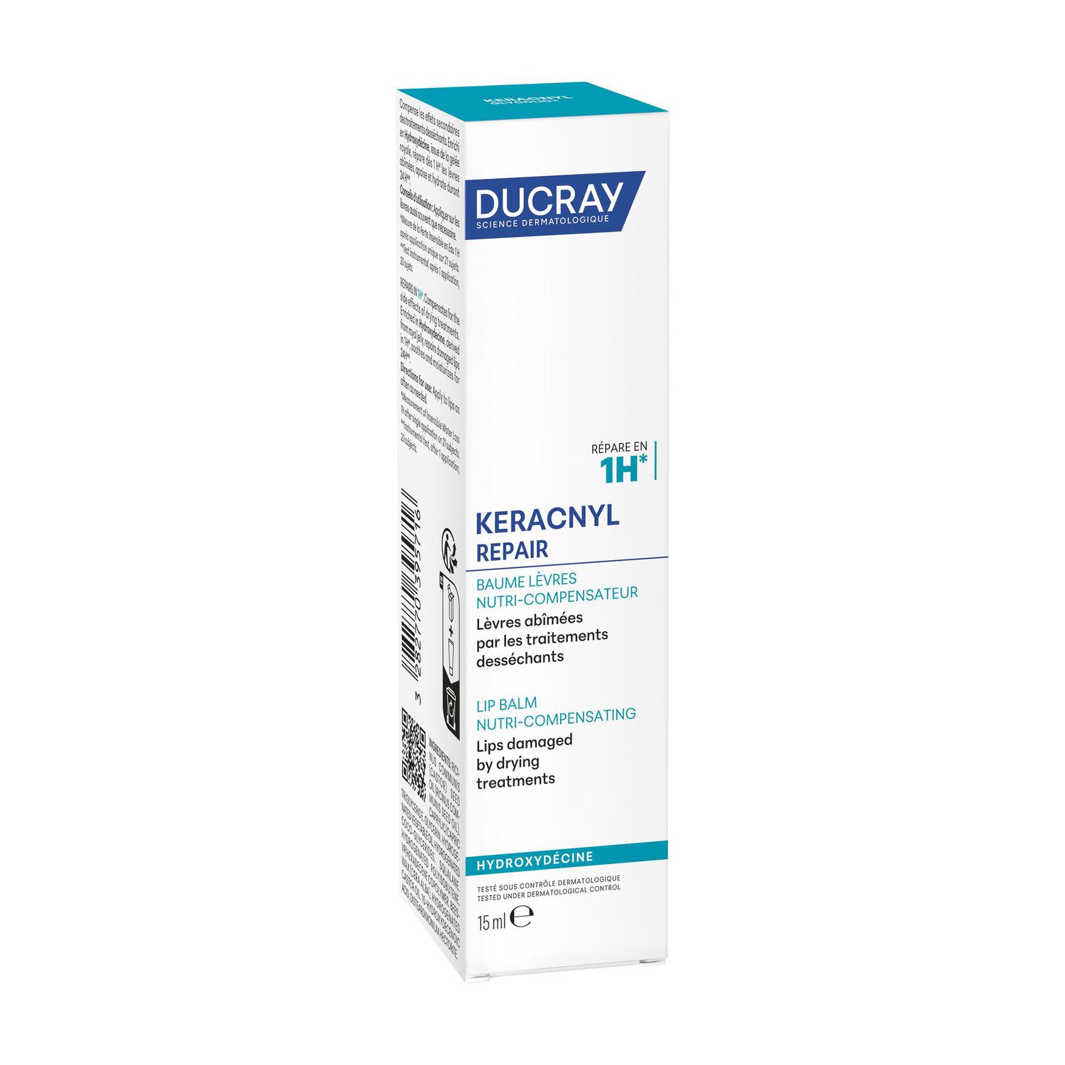 Keracnyl Repair - Baume Lèvres Nutri-Compensateur 15 ml