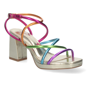 Sandalias de Mujer de fiesta, con tiras entrecruzadas