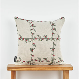 Housse de coussin jacquard 45x45 cm 33711B