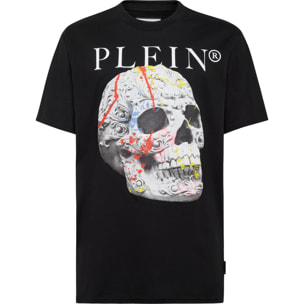 PHILIPP PLEIN T-Shirt Round Neck SKULL