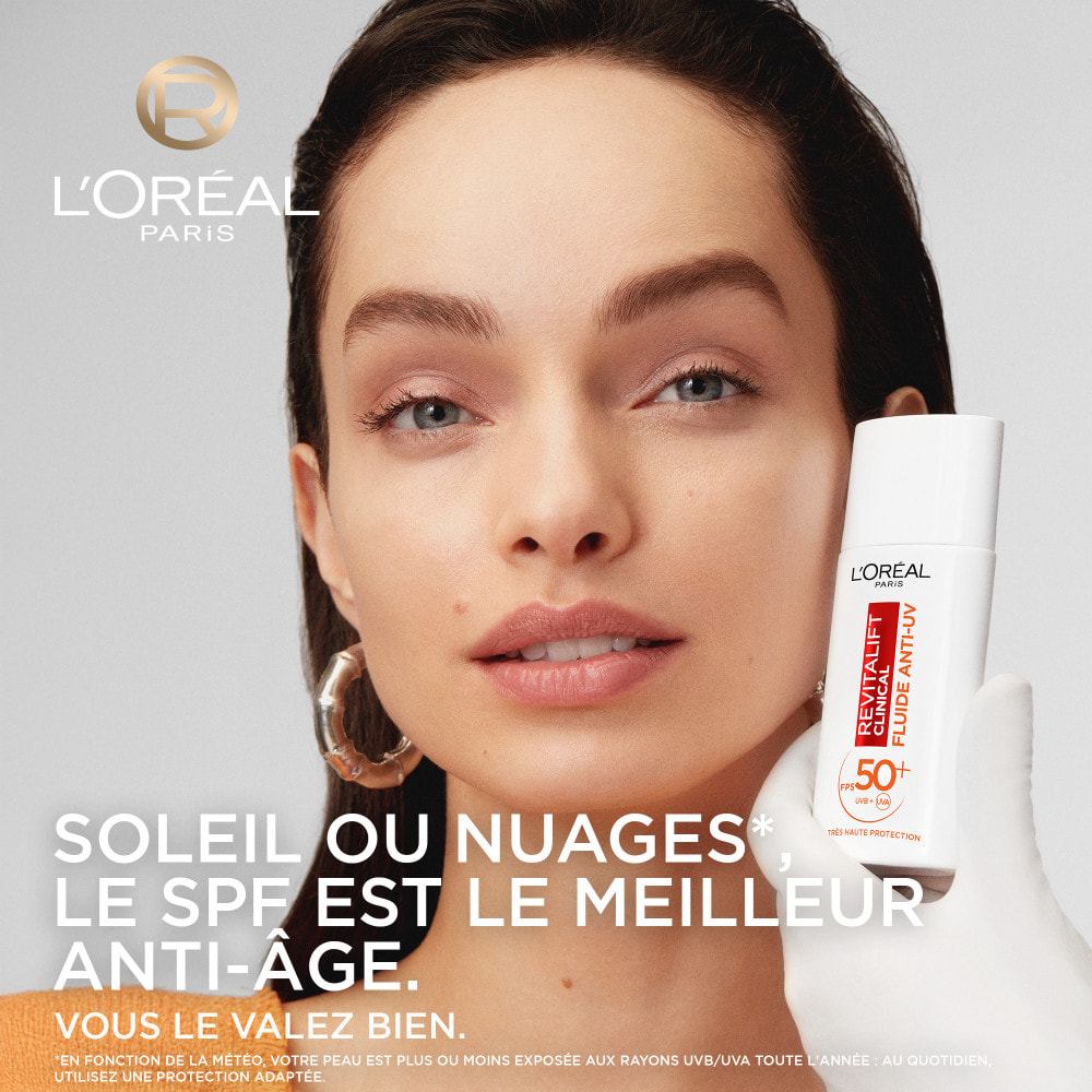 L’Oréal Paris Revitalift Clinical Fluide Anti-UV FPS 50+ Vitamine C 50 ml