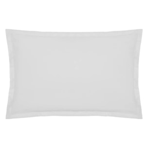 Taie d'oreiller - coton - blanc - 50x70 cm