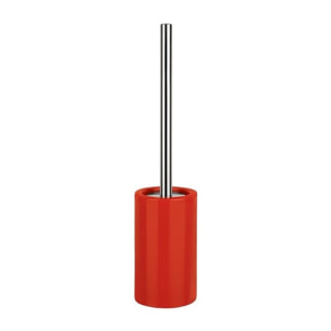 Brosse Wc avec support Céramique TUBE Rouge Spirella