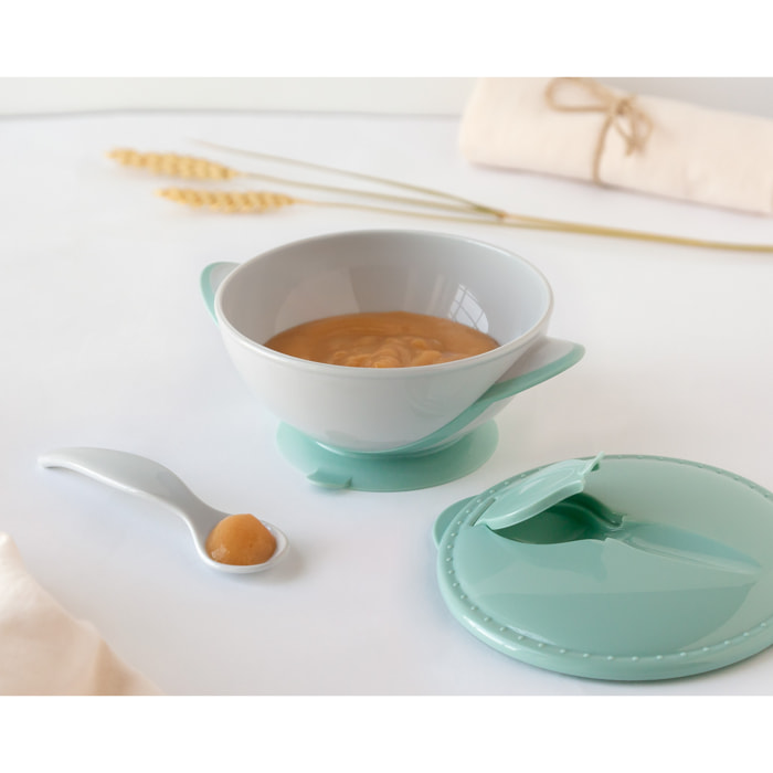 SET CUENCO Y CUCHARA SAGE 300ML