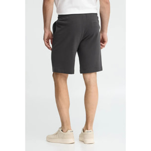 Bermuda jogger grigio scuro con logo Polo Club