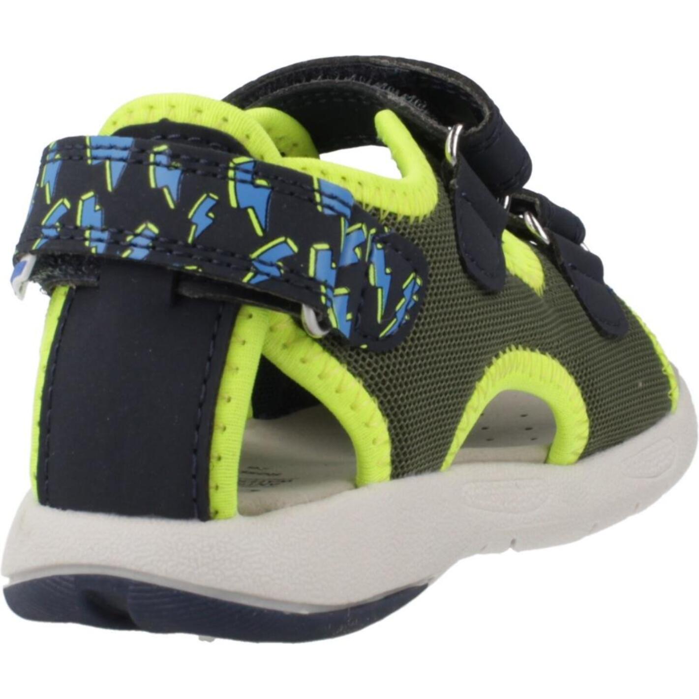 Sandalias Niño de la marca GEOX  modelo B SANDAL MULTY BOY VERDE