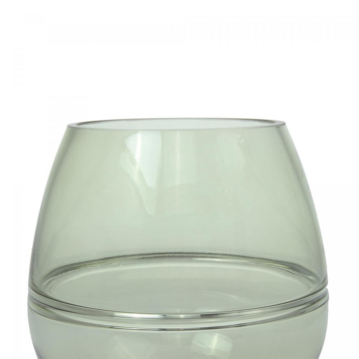 Vase soufflé à la bouche en verre DOHE
