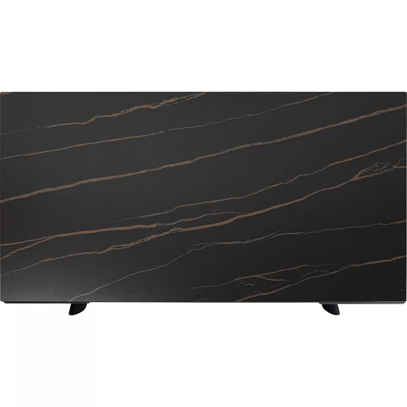 Table à rallonges Xenia 200x80cm noire Kare Design
