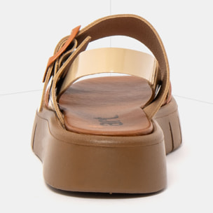 Sandalias 1857 MULTI CHAMPAGNE-FLAMINGO/ MALAGA color Champagne-flamingo