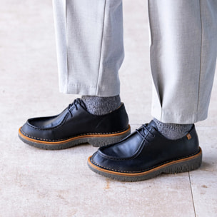 Zapatos N5584 SOFT NAPPA PLUME/ VOLCANO color Plume