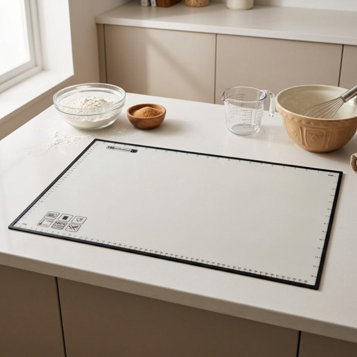 Papier de cuisson en silicone réemployable 39 x 59 cm FM Professional