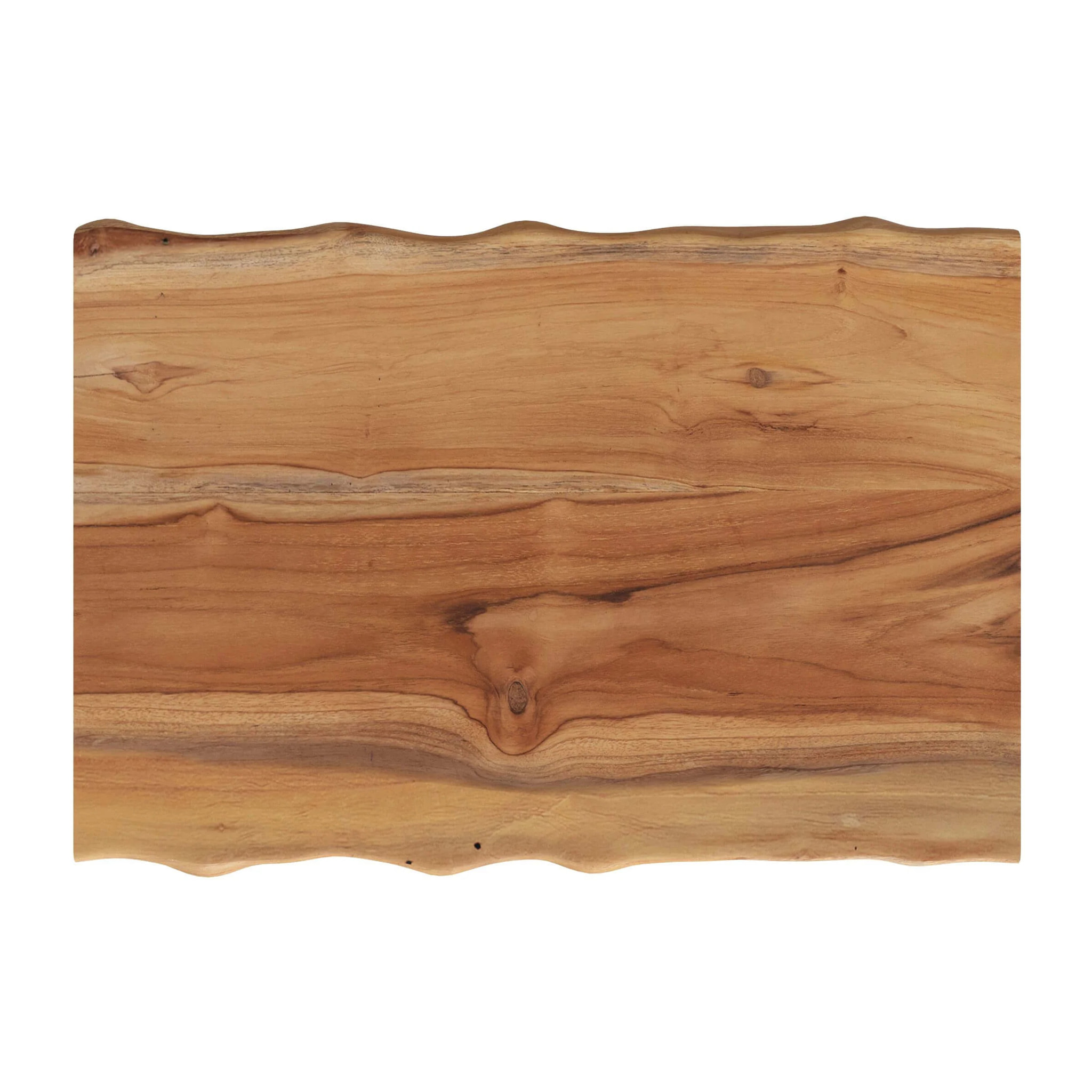 Table basse rectangulaire en bois de teck recyclé - Suzy