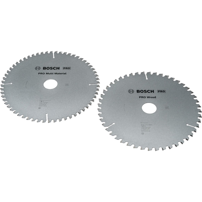 Lot de 2 lames de scie circulaire PRO pour bois et matériaux multiples 216 mm - BOSCH - 2608644734