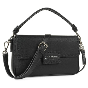 Bolso Bandolera Mujer Sint/Pu Cimarron Lorain Negro