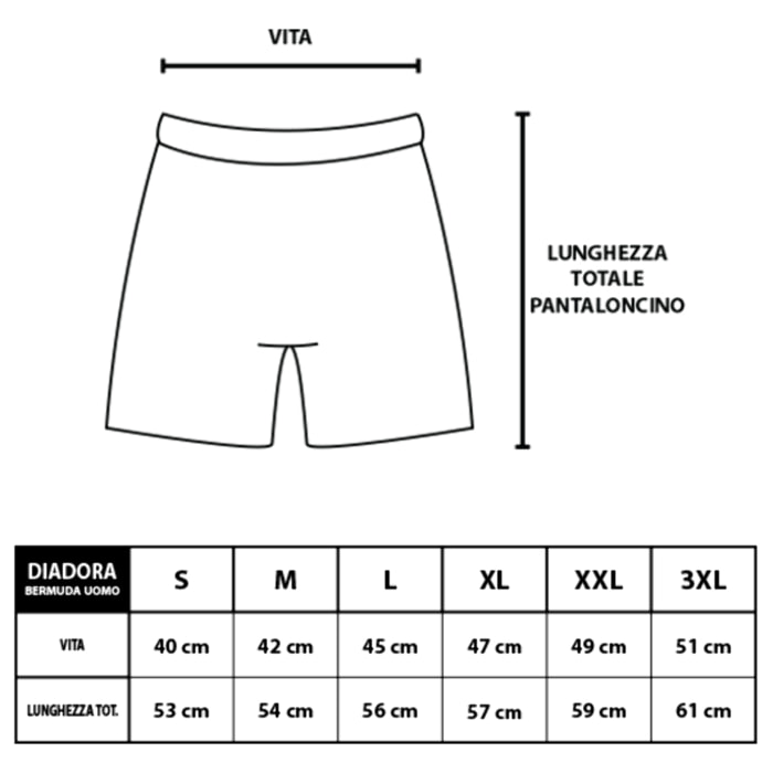 Bermuda Pantaloncino Uomo DIADORA Cotone Art.102.182902