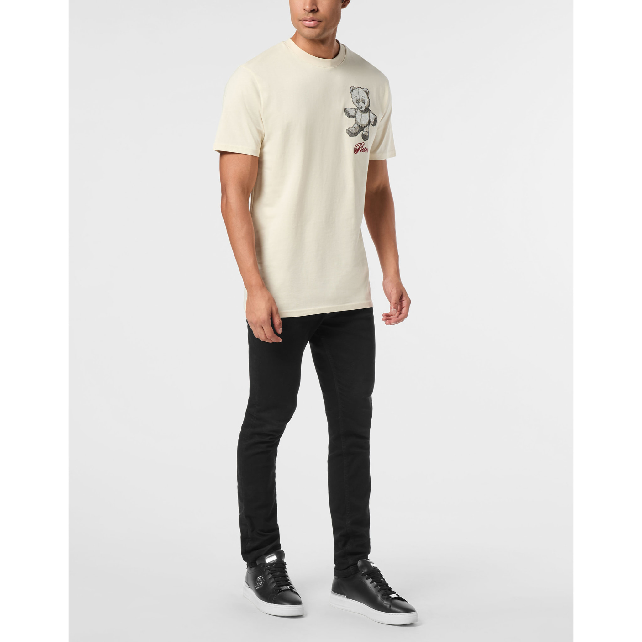 PHILIPP PLEIN T-Shirt Round Neck Ss TEDDY
