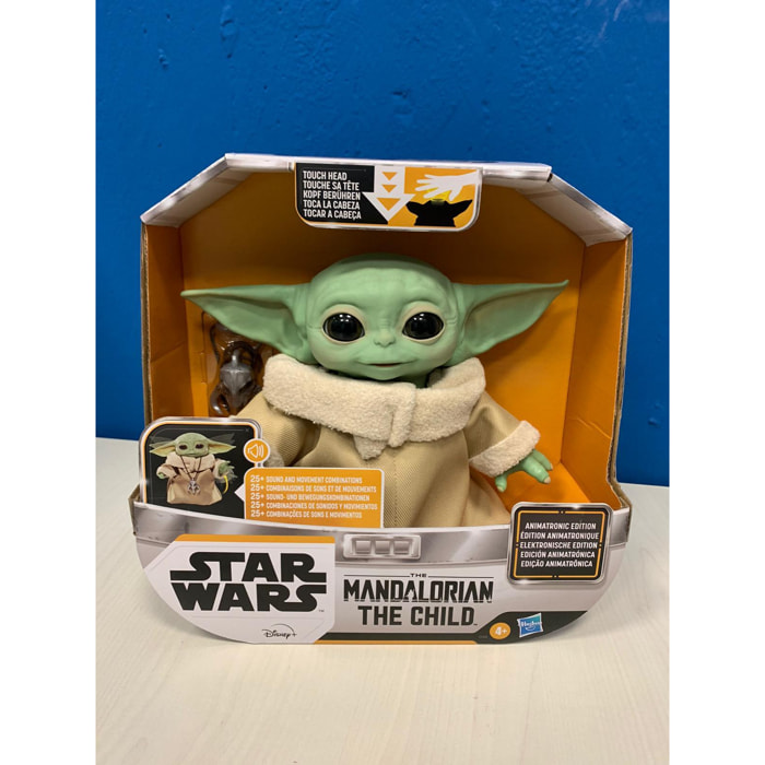 Star Wars Animatronic Figura Baby Yoda Elettronico 25 cm Hasbro