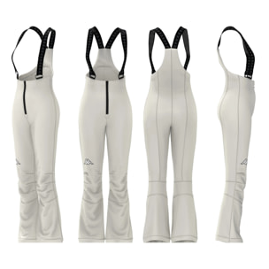Pantaloni Kappa Donna 8Cento 846 Bianco