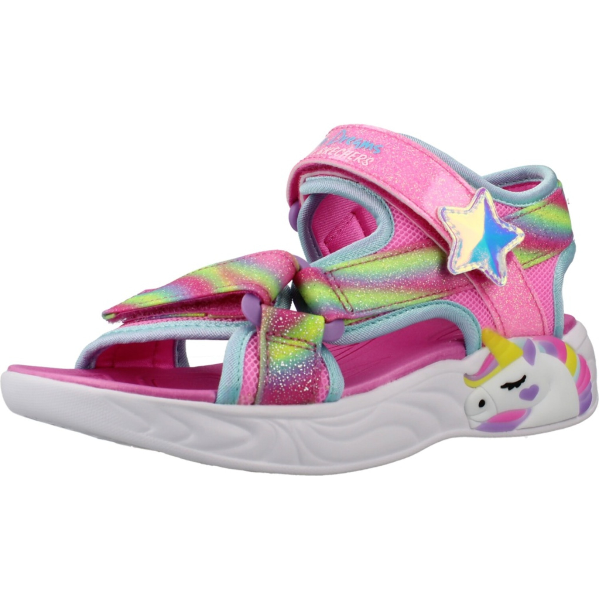 Sandalias Niña Dreamy Unicorns Rosa