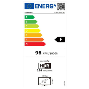 TV QLED SAMSUNG TQ65QN95D 2024