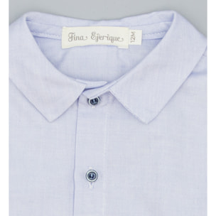 Camisa Azul De Oxford