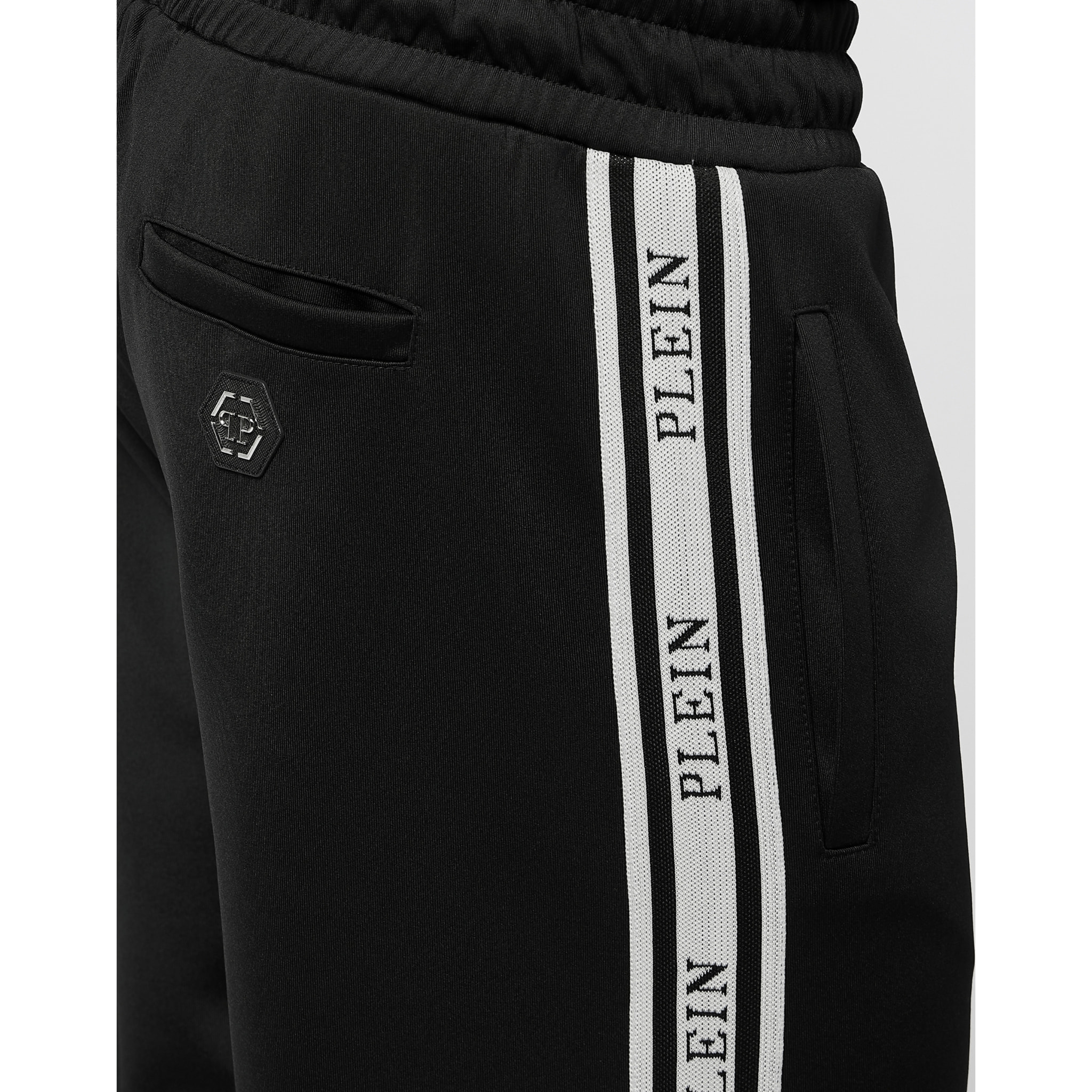 PHILIPP PLEIN Tracksuit Trousers Jacquard Logo