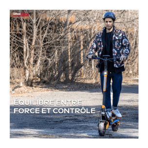 Trottinette Électrique Adulte UrbanGlide  1000GT DUO Moteur -  2800W -  Autonomie Jusqu'a 100 km - Pneu Cross 10" Tubeless - Batterie 58V/23Ah - Poids 33Kg