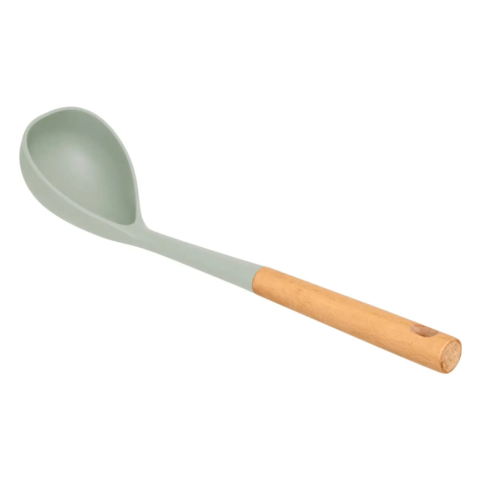 Louche Horizon L7,5cm vert en silicone