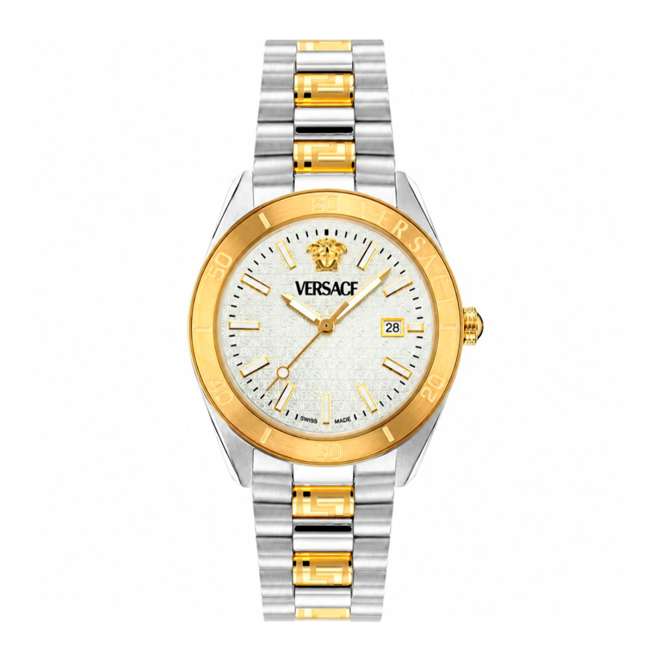 Reloj Versace VE8E00424 Hombre Analogico Cuarzo con Correa de Acero inoxidable