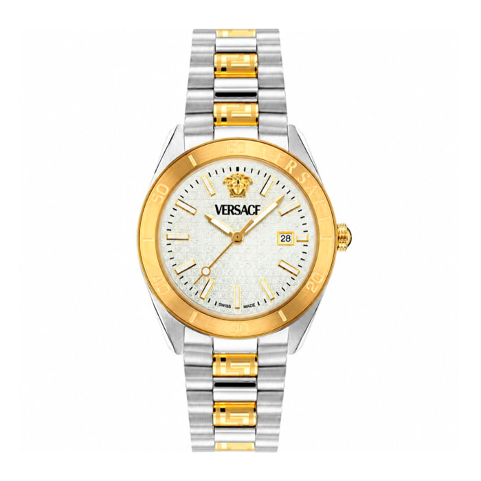 Reloj Versace VE8E00424 Hombre Analogico Cuarzo con Correa de Acero inoxidable