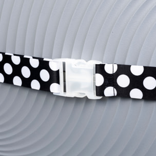 Kit de seguridad de equipaje: correa para equipaje, candado e identificador de maletas. Diseño love.