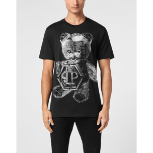 PHILIPP PLEIN Camiseta de cuello redondo y manga corta TEDDY