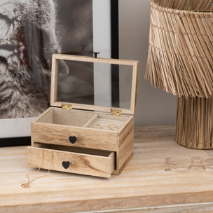 Boîte à bijoux Inuit dreams beige L197cm