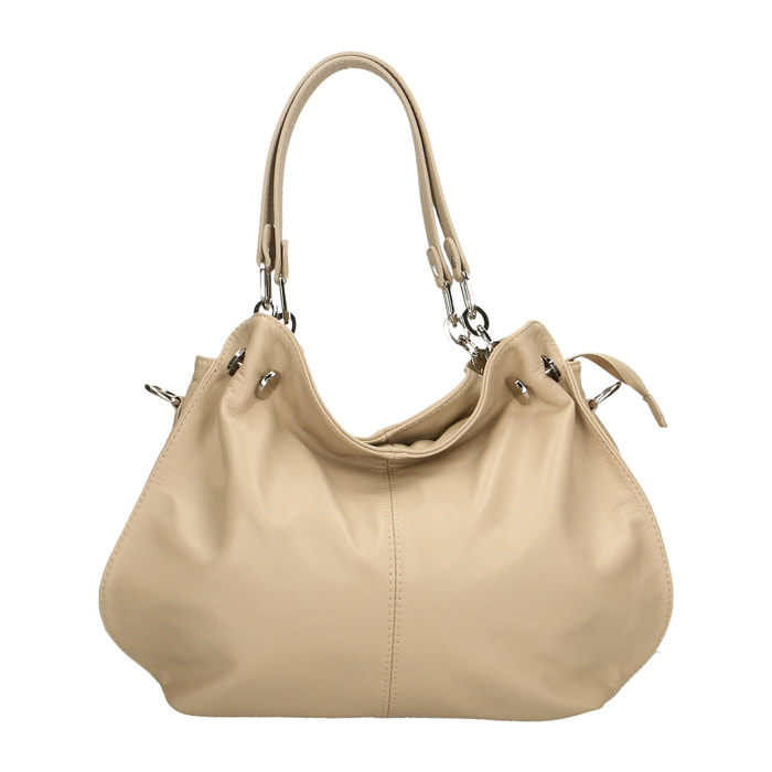 Chicca Borse Borsa a Spalla Beige